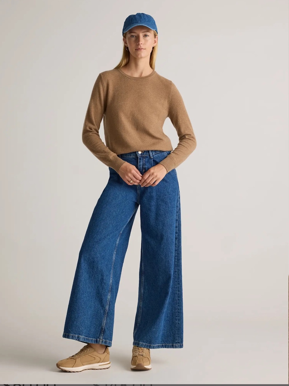 Quince Mongolian Cashmere Crewneck Sweater NWT
